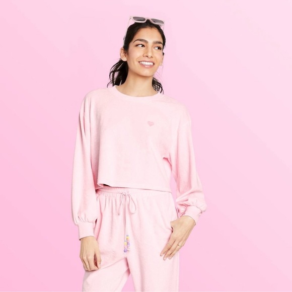 Stoney Clover Lane Tops - NWT Stoney Clover Lane x Target Cropped Sweatshirt